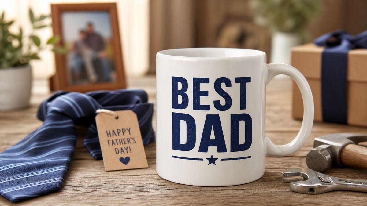 Taza personalizada Best Dad para regalo del Día del Padre
