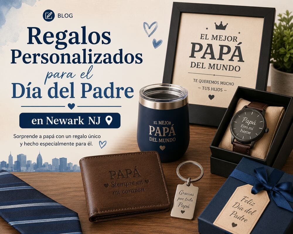 Regalos Personalizados para el Día del Padre en Newark NJ