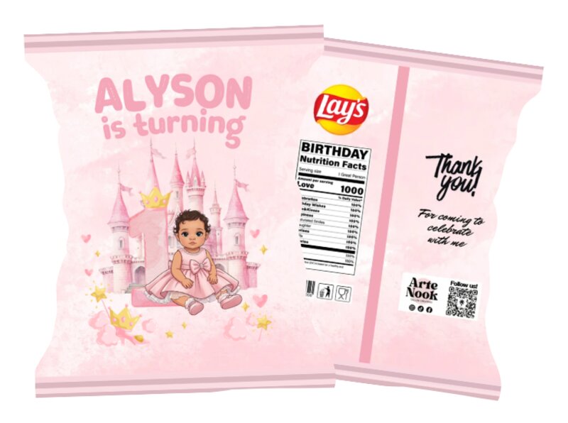 Chip Bags Princess - 1